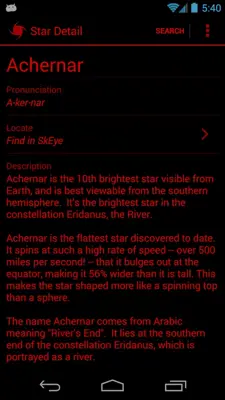 Star Odyssey android App screenshot 3